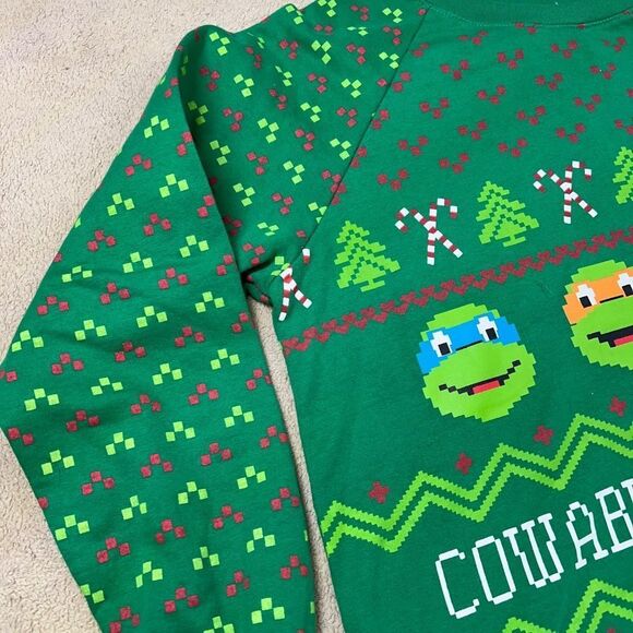 Teenage Mutant Ninja Turtles Christmas Sweater size M - Picture 3 of 9